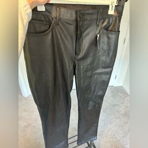 NWT GAP Faux Leather Pants